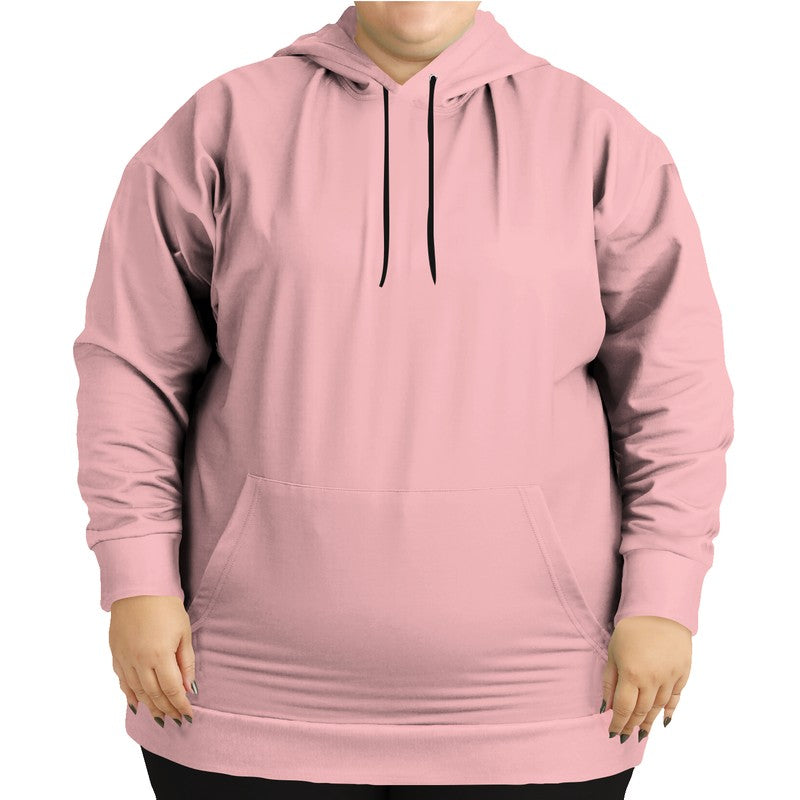 Light Fully-Muted Red Hoodie PLUS (RPI2-FM-LI) - Woman Front PLUS