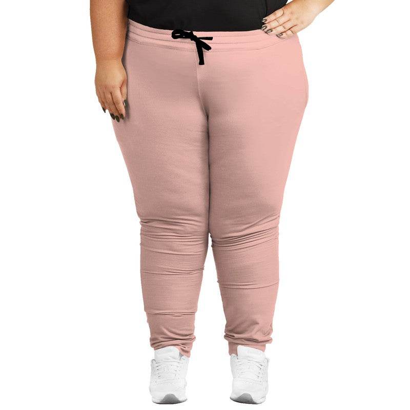 Light Fully-Muted Red Joggers PLUS (R-FM-LI) - Woman Front PLUS