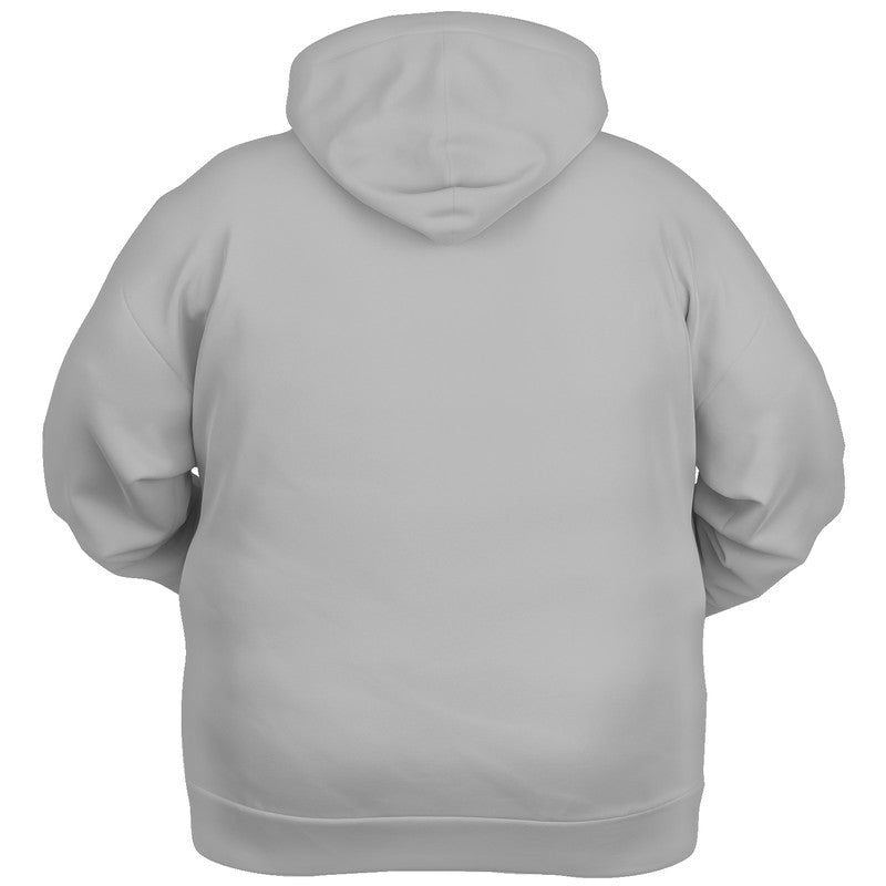 Light Gray Hoodie PLUS (N-FN-LG) - Ghost Back PLUS
