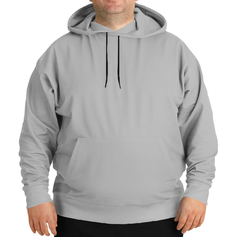 Light Gray Hoodie PLUS (N-FN-LG) - Man Front PLUS