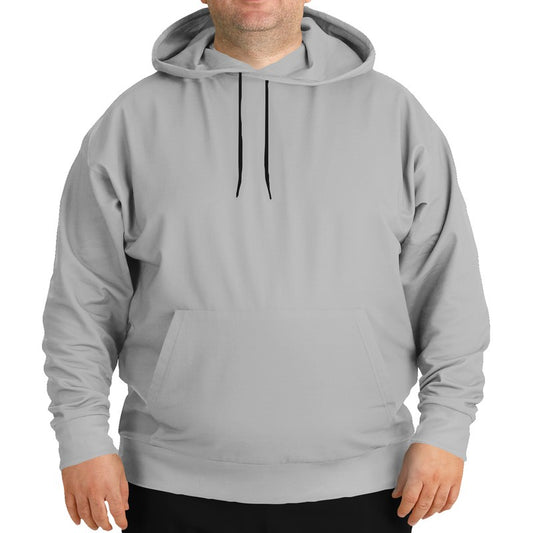 Light Gray Hoodie PLUS (N-FN-LG) - Man Front PLUS