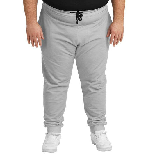 Light Gray Joggers PLUS (N-FN-LG) - Man Front PLUS