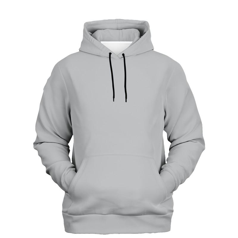 Light Grey Hoodie (C0M0Y0K30) - Ghost Front