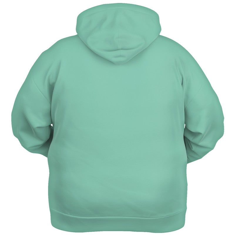 Light Medium Blue-Green Hoodie PLUS (BGG1-ME-LI) - Ghost Back PLUS