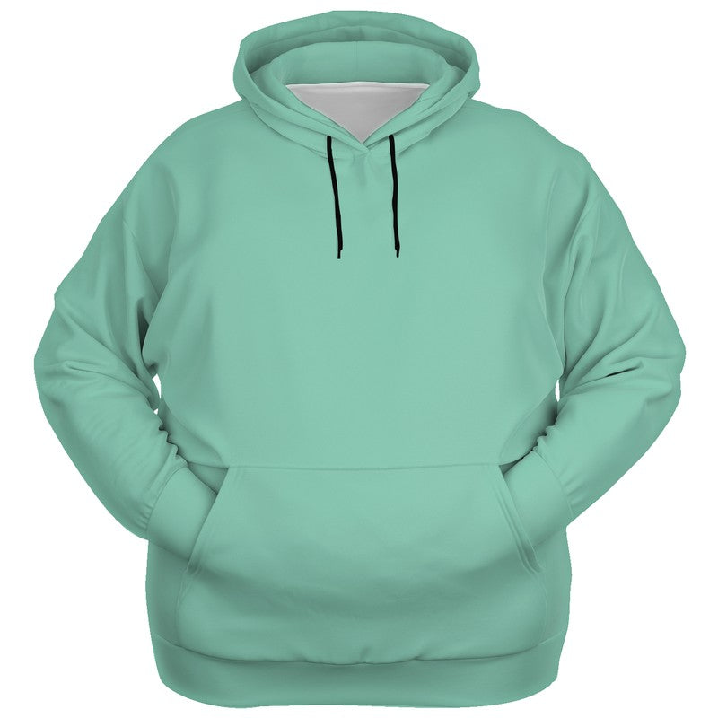 Light Medium Blue-Green Hoodie PLUS (BGG1-ME-LI) - Ghost Front PLUS