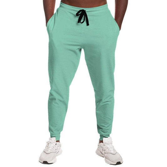 Light Medium Blue-Green Joggers (BGG1-ME-LI) - Man Front