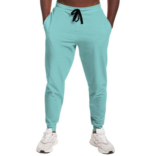 Light Medium Blue-Green Joggers (CBG2-ME-LI) - Man Front