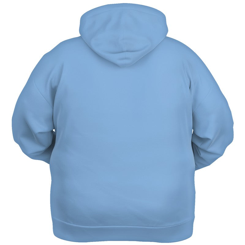Light Medium Blue Hoodie PLUS (IB3-ME-LI) - Ghost Back PLUS