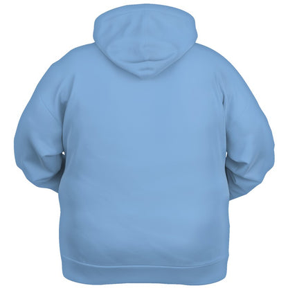 Light Medium Blue Hoodie PLUS (IB3-ME-LI) - Ghost Back PLUS