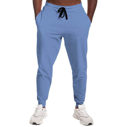 Light Medium Blue Joggers (IB1-ME-LI) - Man Front