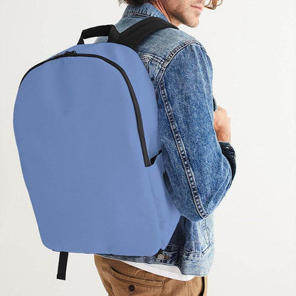 Light Medium Blue Waterproof Backpack (IB1-ME-LI) - Man CloseUp