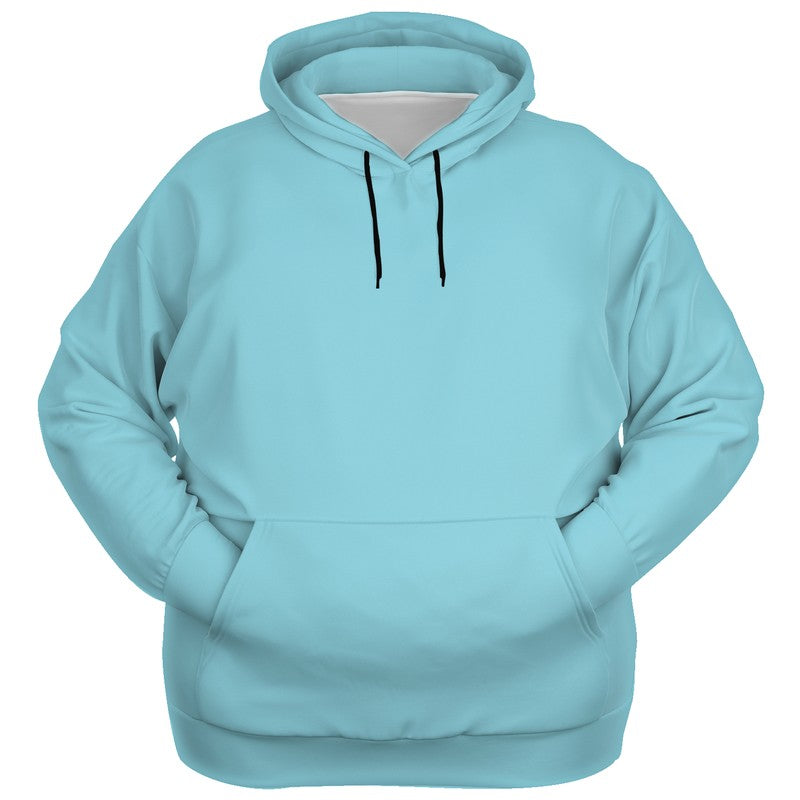 Light Medium Cyan Hoodie PLUS (C-ME-LI) - Ghost Front PLUS
