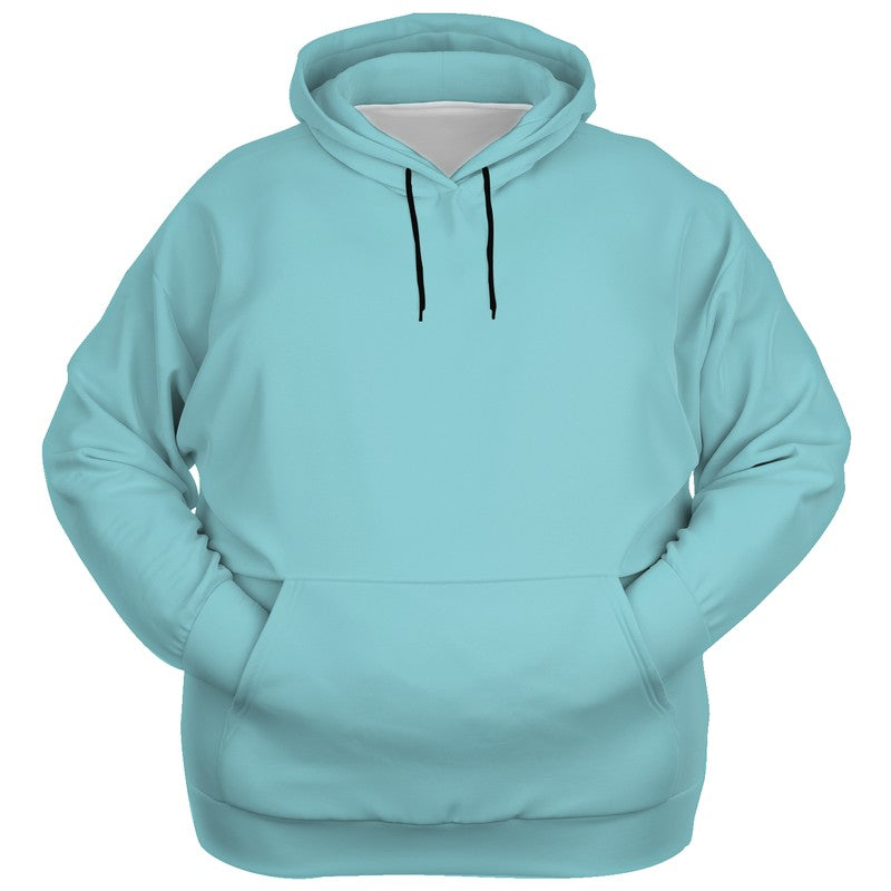 Light Medium Cyan Hoodie PLUS (CBG1-ME-LI) - Ghost Front PLUS