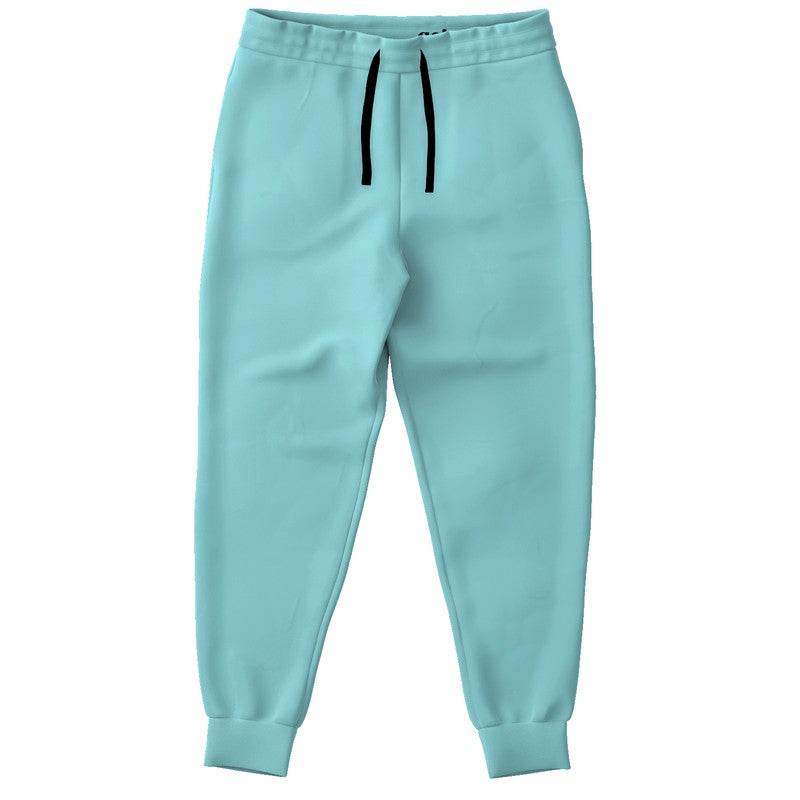 Light Medium Cyan Joggers (CBG1-ME-LI) - Front