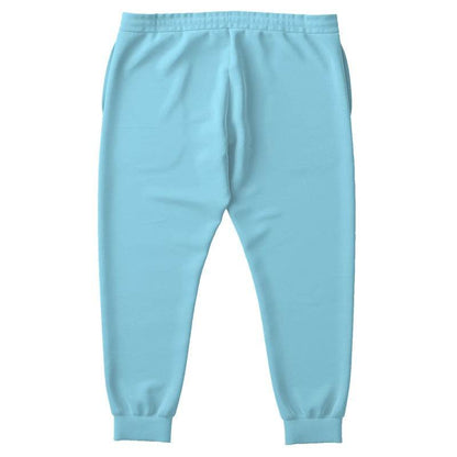 Light Medium Cyan Joggers PLUS (BC3-ME-LI) - Back PLUS