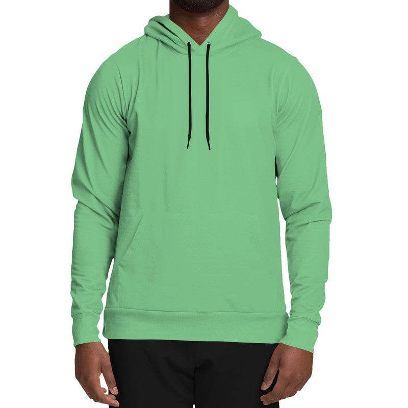 Light Medium Green Hoodie (G-ME-LI) - Man Front