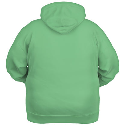 Light Medium Green Hoodie PLUS (G-ME-LI) - Ghost Back PLUS