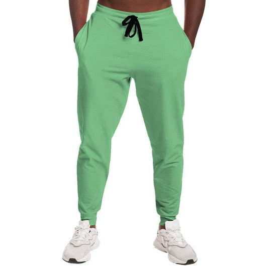Light Medium Green Joggers (G-ME-LI) - Man Front