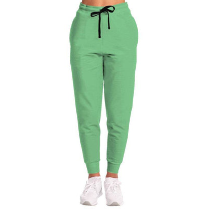 Light Medium Green Joggers (G-ME-LI) - Woman Front