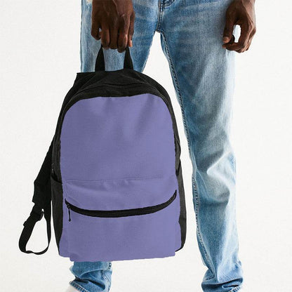 Light Medium Indigo Canvas Backpack (PUI2-ME-LI) - Man Holding