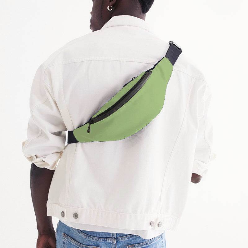 Light Medium Lime Belt Bag (GL3-ME-LI) - Man Back