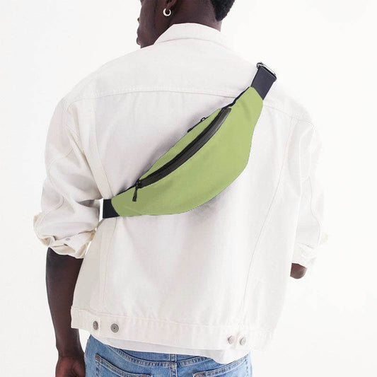 Light Medium Lime Belt Bag (L-ME-LI) - Man Back