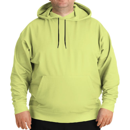 Light Medium Lime Hoodie PLUS (LY1-ME-LI) - Man Front PLUS