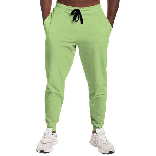 Light Medium Lime Joggers (GL3-ME-LI) - Man Front