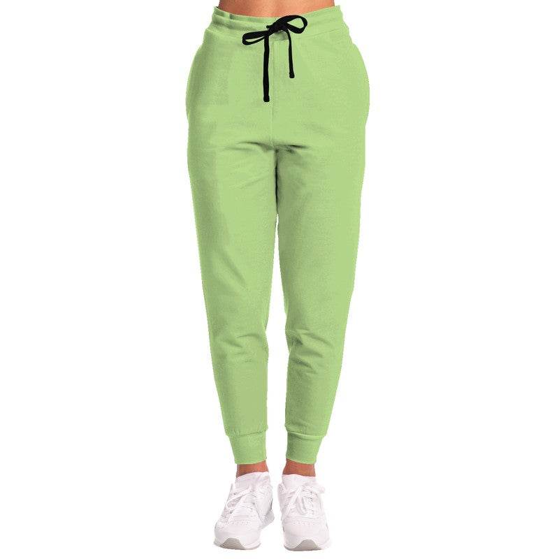 Light Medium Lime Joggers (GL3-ME-LI) - Woman Front