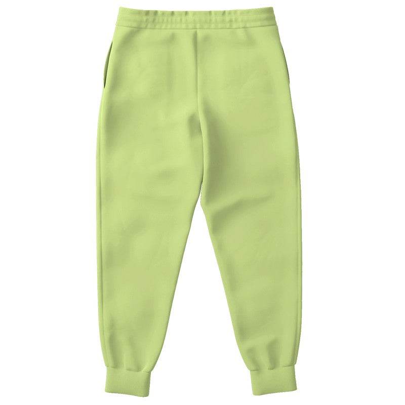 Light Medium Lime Joggers (L-ME-LI) - Back