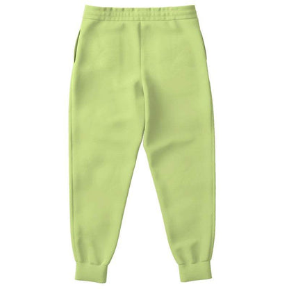 Light Medium Lime Joggers (L-ME-LI) - Back