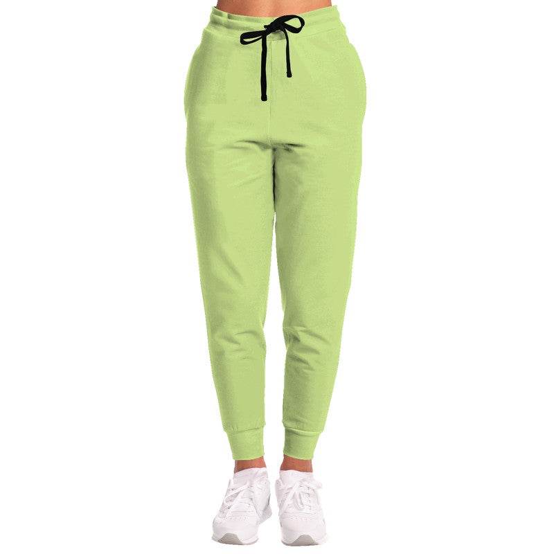 Light Medium Lime Joggers (L-ME-LI) - Woman Front