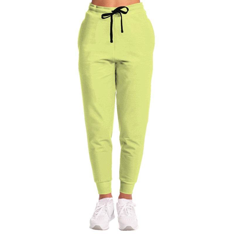 Light Medium Lime Joggers (LY1-ME-LI) - Woman Front