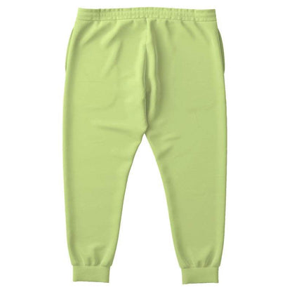 Light Medium Lime Joggers PLUS (L-ME-LI) - Back PLUS