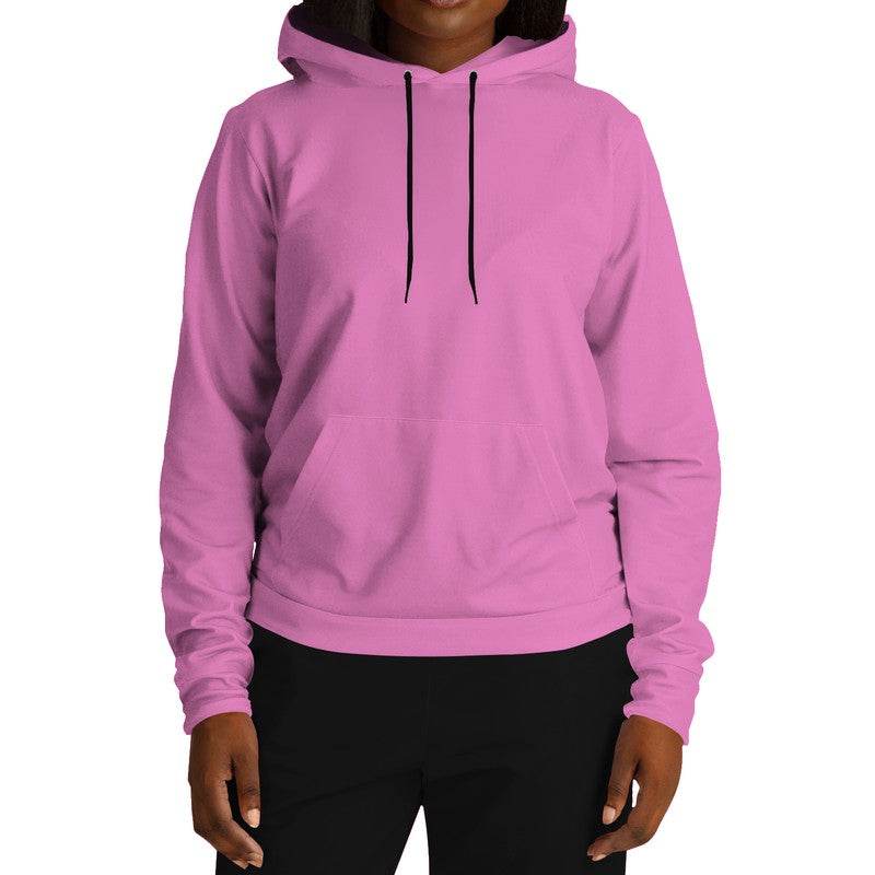 Light Medium Magenta Hoodie (PIM2-ME-LI) - Woman Front