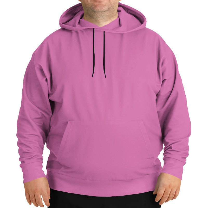 Light Medium Magenta Hoodie PLUS (PIM2-ME-LI) - Man Front PLUS