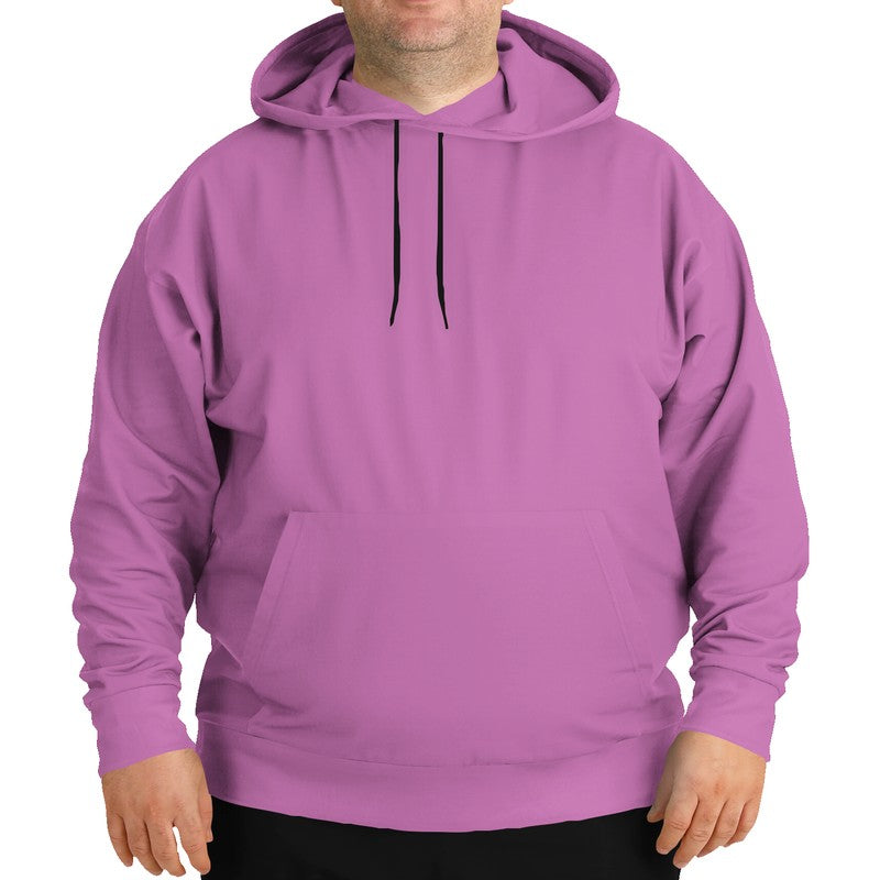 Light Medium Magenta Hoodie PLUS (PIM3-ME-LI) - Man Front PLUS