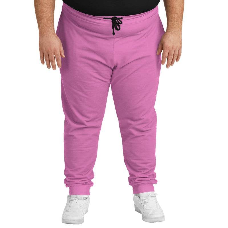 Light Medium Magenta Joggers PLUS (PIM2-ME-LI) - Man Front PLUS