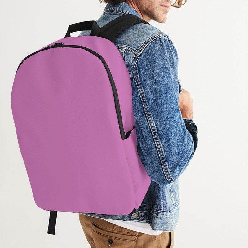 Light Medium Magenta Waterproof Backpack (PIM3-ME-LI) - Man CloseUp