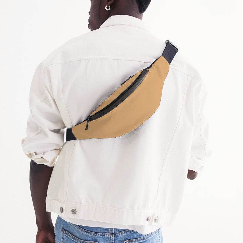 Light Medium Orange Belt Bag (YO3-ME-LI) - Man Back