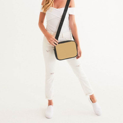 Light Medium Orange Crossbody Bag (YO2-ME-LI) - Woman Front