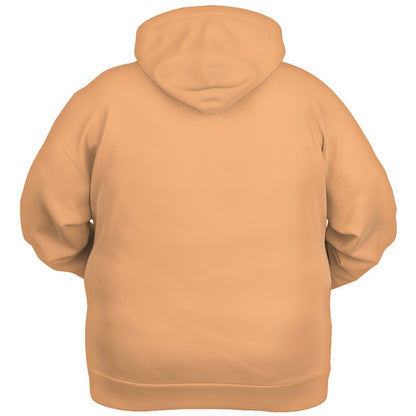 Light Medium Orange Hoodie PLUS (O-ME-LI) - Ghost Back PLUS
