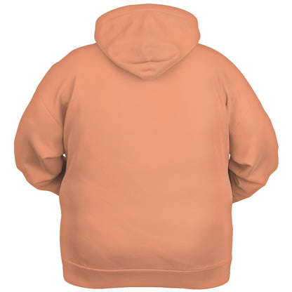 Light Medium Orange Hoodie PLUS (OR2-ME-LI) - Ghost Back PLUS