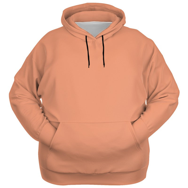 Light Medium Orange Hoodie PLUS (OR2-ME-LI) - Ghost Front PLUS