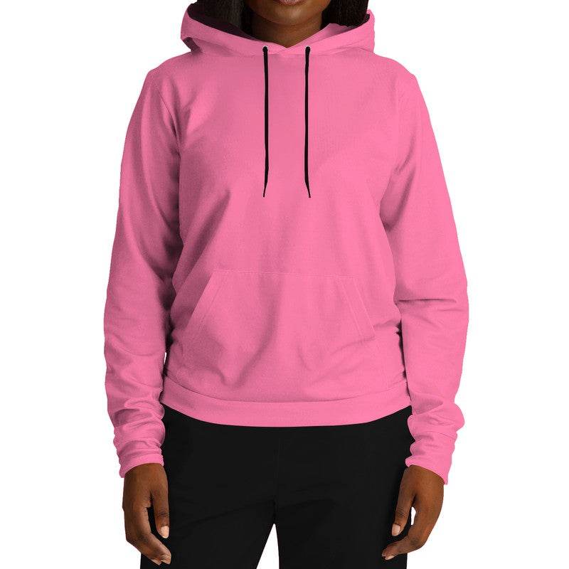 Light Medium Pink Hoodie (PI-ME-LI) - Woman Front
