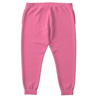 Light Medium Pink Joggers PLUS (PI-ME-LI) - Back PLUS