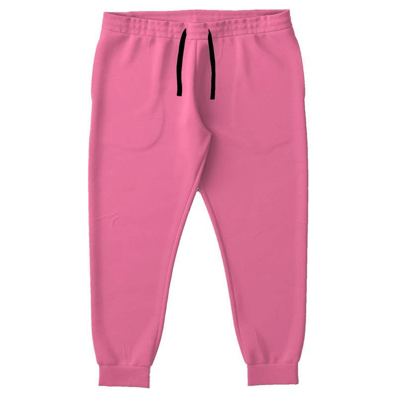 Light Medium Pink Joggers PLUS (PI-ME-LI) - Front PLUS