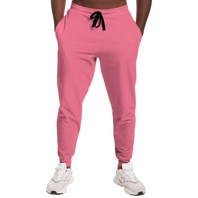 Light Medium Pink Joggers (RPI3-ME-LI) - Man Front