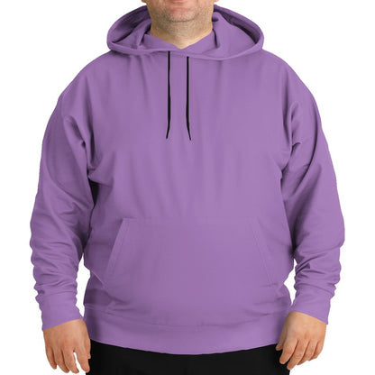 Light Medium Purple Hoodie PLUS (MPU2-ME-LI) - Man Front PLUS