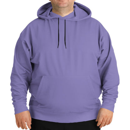 Light Medium Purple Hoodie PLUS (PUI1-ME-LI) - Man Front PLUS
